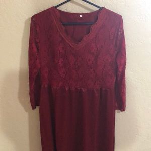 Lace Formal Evening Dress